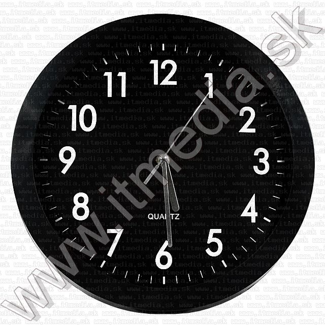 Image of Wall Clock Type 02 Black 25cm (IT8470)